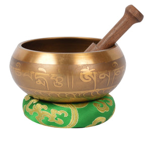 Buddha Eye  Crafted Singing Bowl.