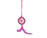 Small & Round Pink Single Hoop Dream Catcher.