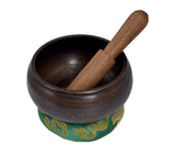 Carved Meditational Singing Bowl.