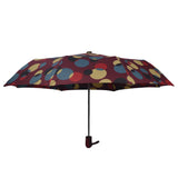 Womens colorful Bubble Pattern Strong & Durable Automatic Open folding umbrella