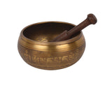 Golden & Black Art Decor Singing Bowls.