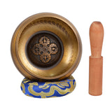 Meditation Singing Bowl With Special Etching.