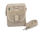 Hemp Unisex Multi Purpose Mini Shoulder Travel Bag with Belt Loop (DT-BAG-1041NRL)