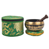 Tibetan Om Mani Padme Hum Symbol Singing Bowl