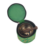 Tibetan Om Mani Padme Hum Symbol Singing Bowl