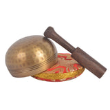 Hand Hammered Singing Bowl with Ethnic pouch