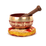 Om Mani Padme Hum& Buddha Eye Singing Bowl