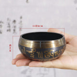 Newest Tibetan Bowl Singing Bowl Decorative-wall-dishes Home Decoration Decorative Wall Dishes Tibetan Singing Bowl