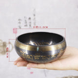 SDR Tibetan Bowl Singing Bowl Decorative-wall-dishes Home Decoration Decorative Wall Dishes Tibetan Singing Bowl