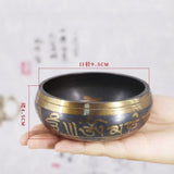 Best Sale Tibetan Bowl Singing Bowl Decorative-wall-dishes Home Decoration Decorative Wall Dishes Tibetan Singing Bowl