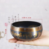 Best Sale Tibetan Bowl Singing Bowl Decorative-wall-dishes Home Decoration Decorative Wall Dishes Tibetan Singing Bowl