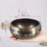 Best Sale Tibetan Bowl Singing Bowl Decorative-wall-dishes Home Decoration Decorative Wall Dishes Tibetan Singing Bowl