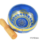 Bowl Handmade Nepalese Tibetan Buddha Singing Bowl Decorative Dishes with Mallet for Meditation Chakra Prayer Yoga Home Decor