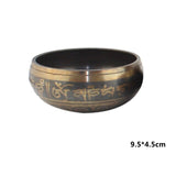 Home Decor Tibetan Bowl Sound Plate Ornaments Buddha Nepal Yoga Healing Meditation Therapy Buddha Singing Bowl Decorations H1