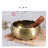 Tibetan Bowl Sing Bowl Nepalese Buddhist Tibetan Chanting Yoga Meditation Bowl Buddhist Sound Therapy Bowl Copper Religion Carft