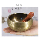 Tibetan Bowl Singing Bowl Wall Dishes Tibetan Yoga Singing Meditation Bowl Decorative-wall-dishes Buddhism Gift Home Decor Craft